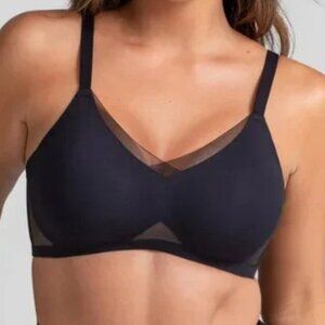 Honeylove Crossover Bra Blk L